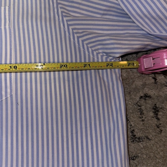 Lauren Ralph Lauren Striped Tunic/Dress with Embroidered RLL on pocket size L - Picture 3 of 5